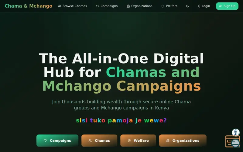 Screenshot of Pamojanova