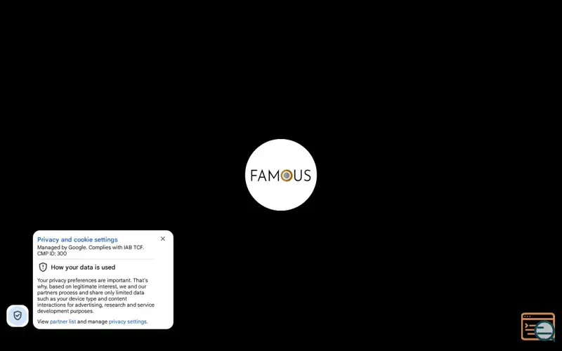 Screenshot of Famous™ Authentic Videos & Social Albums