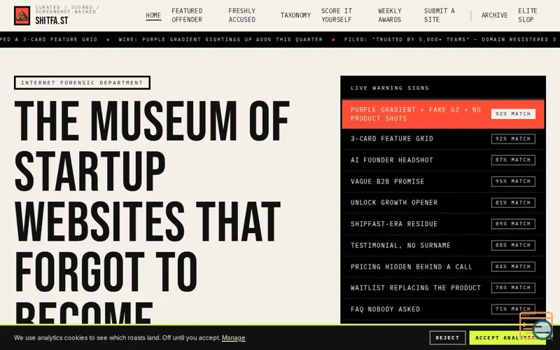 Screenshot of Shitfa