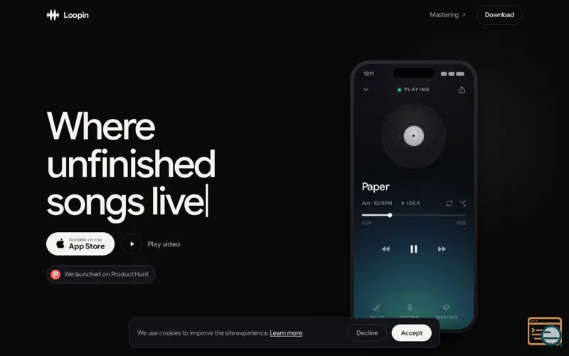 Screenshot of Loopin