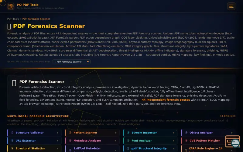 Screenshot of PQ PDF