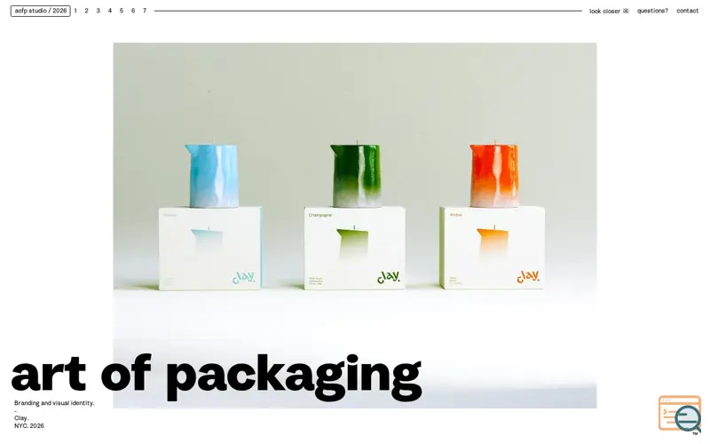 Screenshot of Art of Packaging