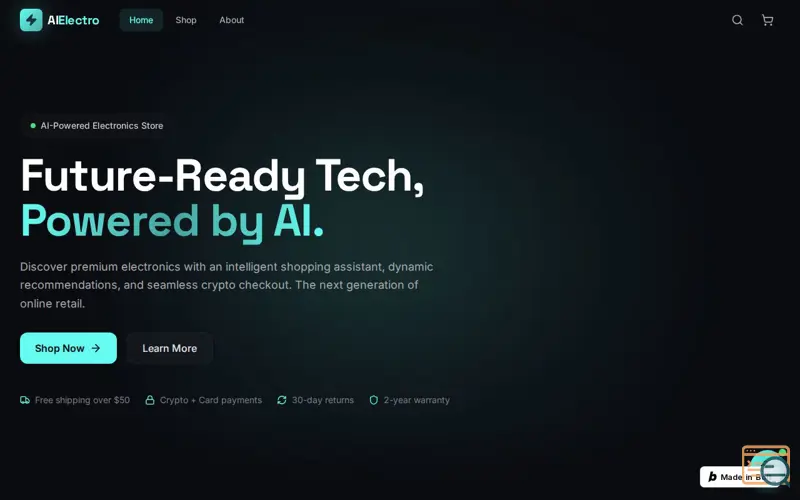 Screenshot of بيع متجر الكتروني بل كانل