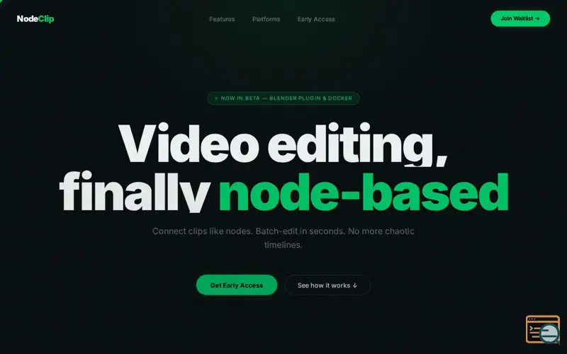 Screenshot of NodeClip