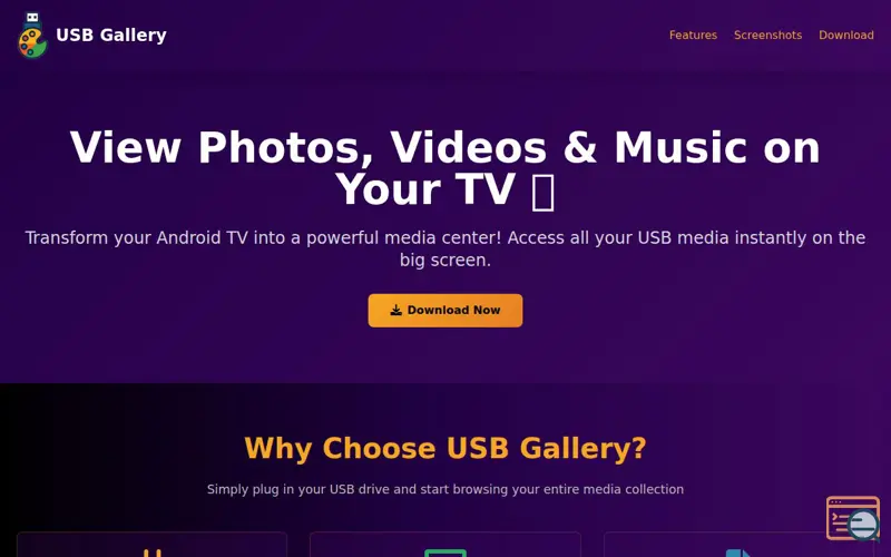 Screenshot of USB Gallery