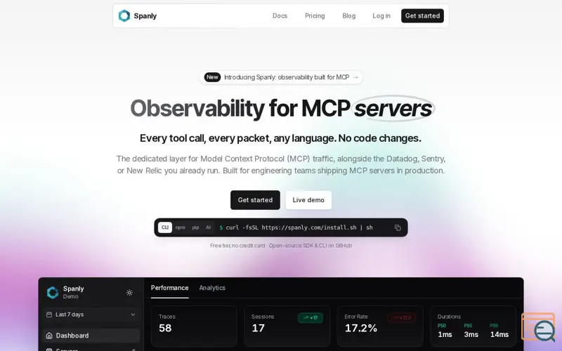 Screenshot of Spanly