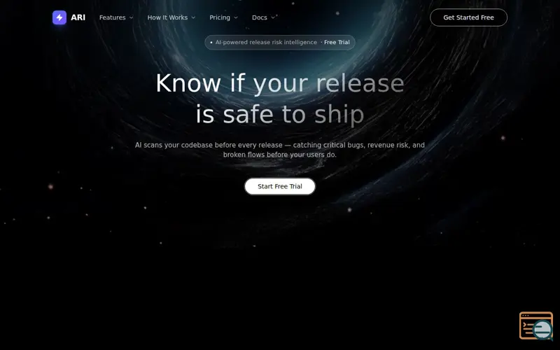 Screenshot of AI Release Intelligence