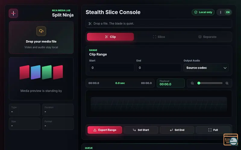 Screenshot of Split Ninja