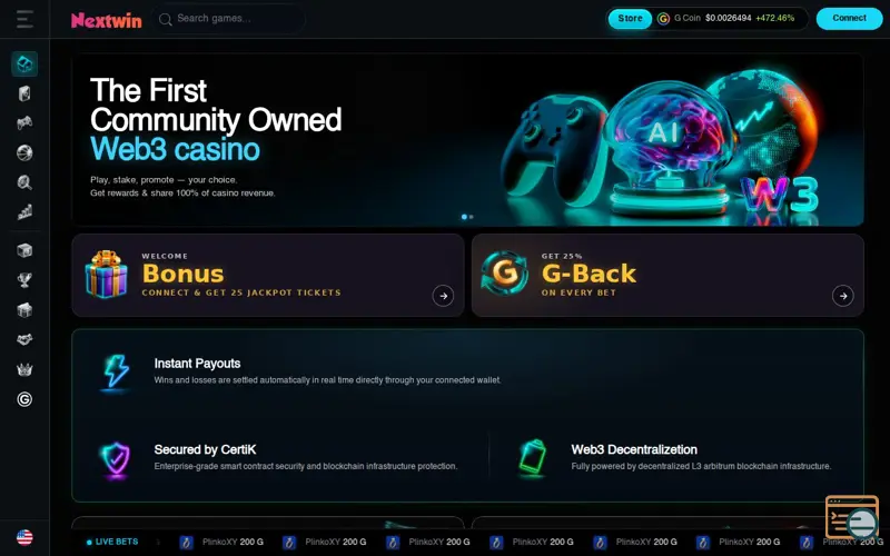 Screenshot of Nextwin 
