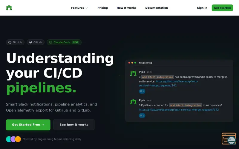 Screenshot of Pipie