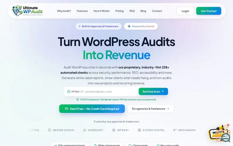 Screenshot of Wpaudit