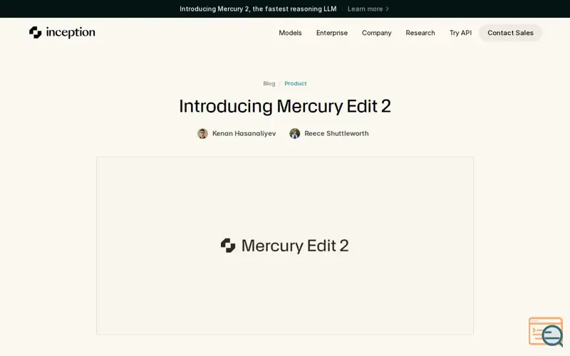 Screenshot of Mercury Edit 2, a launch using Smartarget
