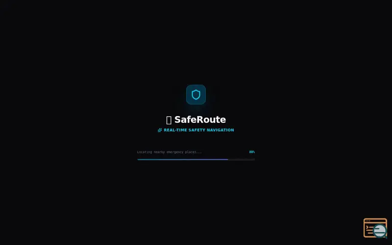 Screenshot of Safe Route