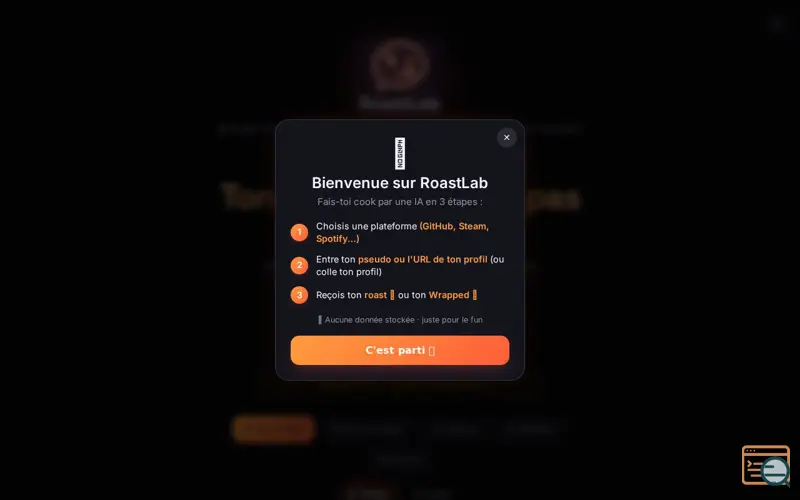 Screenshot of RoastLab