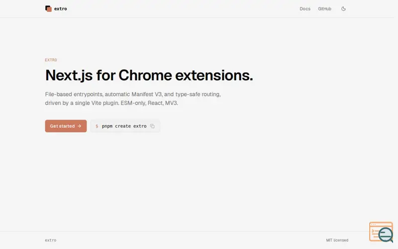 Screenshot of Extro