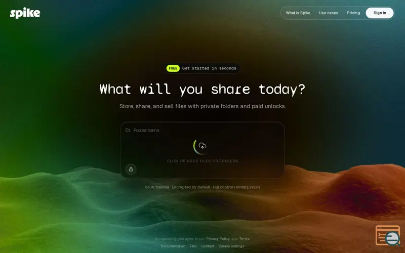 Screenshot of Spike