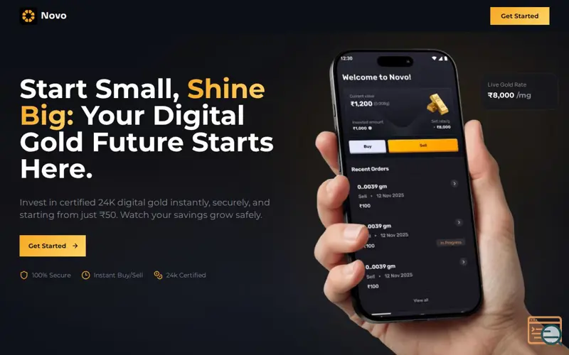 Screenshot of Novo