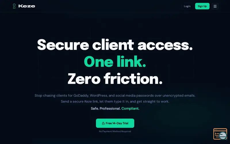Screenshot of Keze