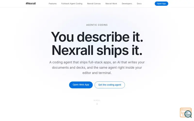 Screenshot of Nexrall