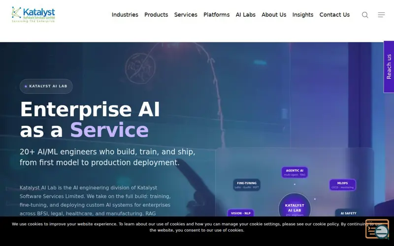 Screenshot of Katalyst Software Services Limited, a launch using Freshservice