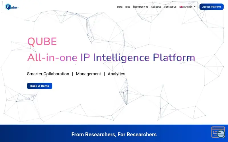 Screenshot of Qube