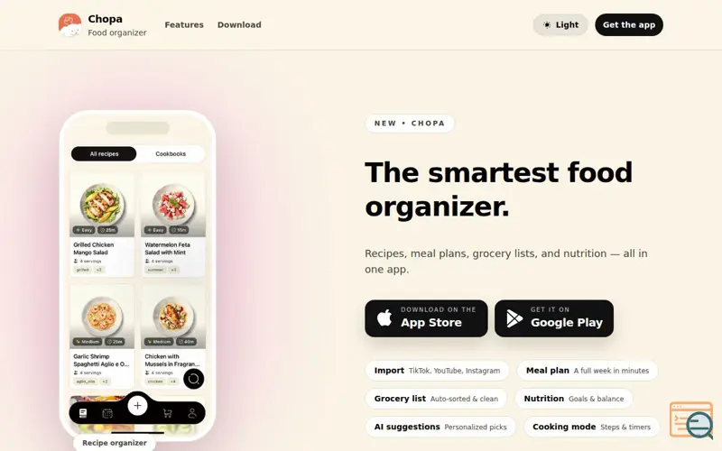 Screenshot of Chopa Chef