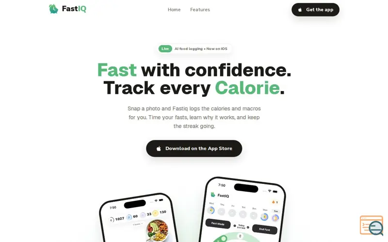 Screenshot of FastIQ - Fasting and Macros