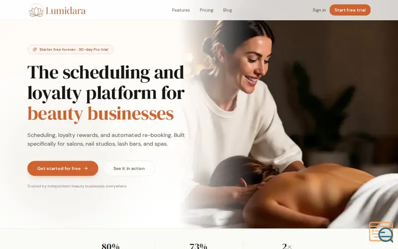 Screenshot of Lumidara
