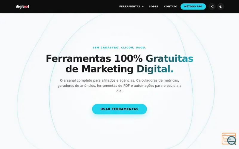 Screenshot of Digitool