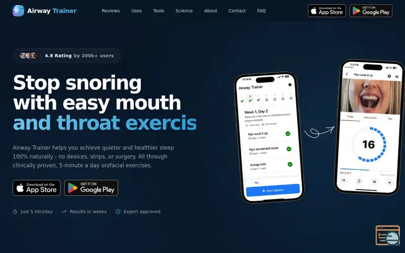 Screenshot of Airway Trainer