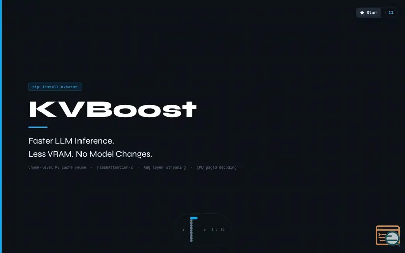 Screenshot of KVBoost