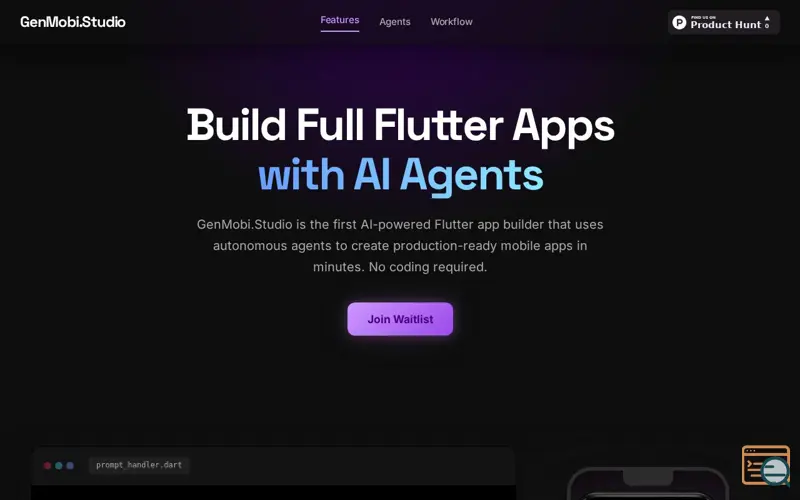 Screenshot of GenMobi.Studio