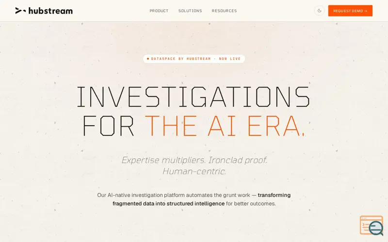 Screenshot of Hubstream ONE