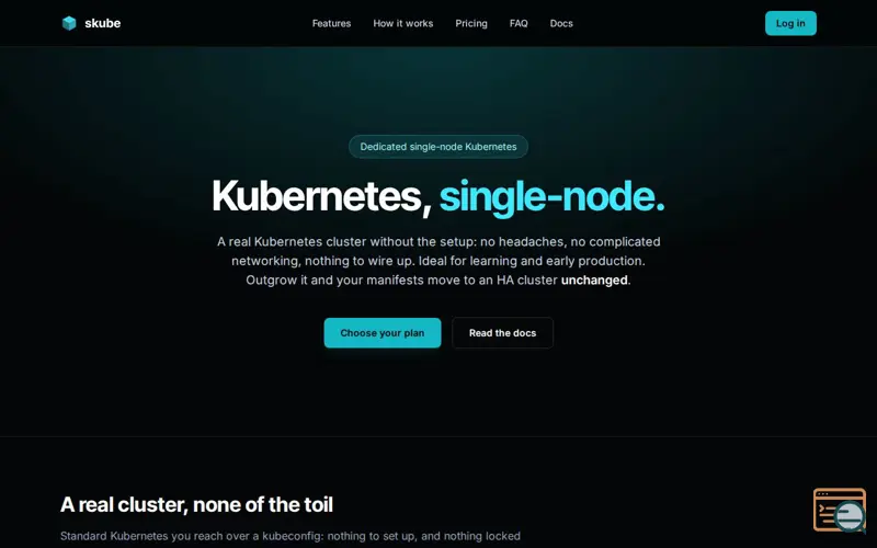 Screenshot of skube