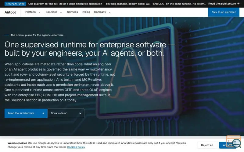Screenshot of Airtools