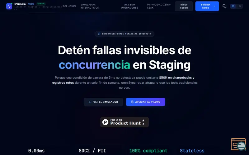 Screenshot of Omnisyncqa