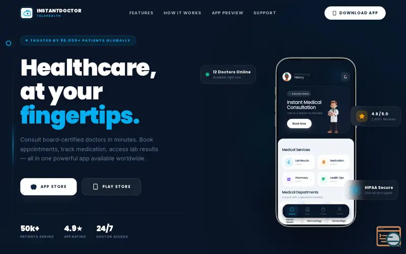 Screenshot of Instant Doctor
