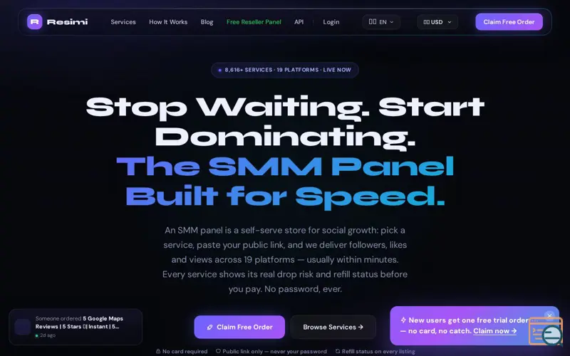Screenshot of Resimi