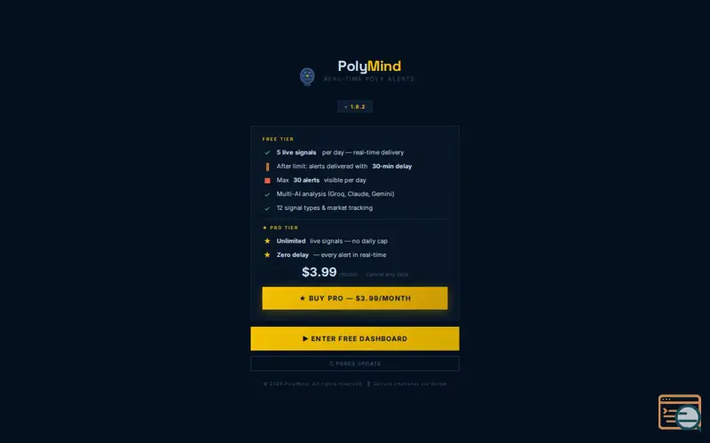Screenshot of PolyMind