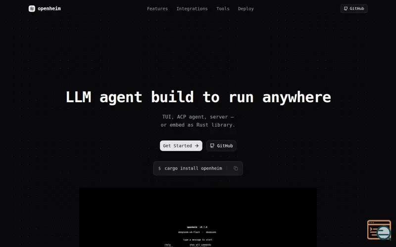 Screenshot of Openheim
