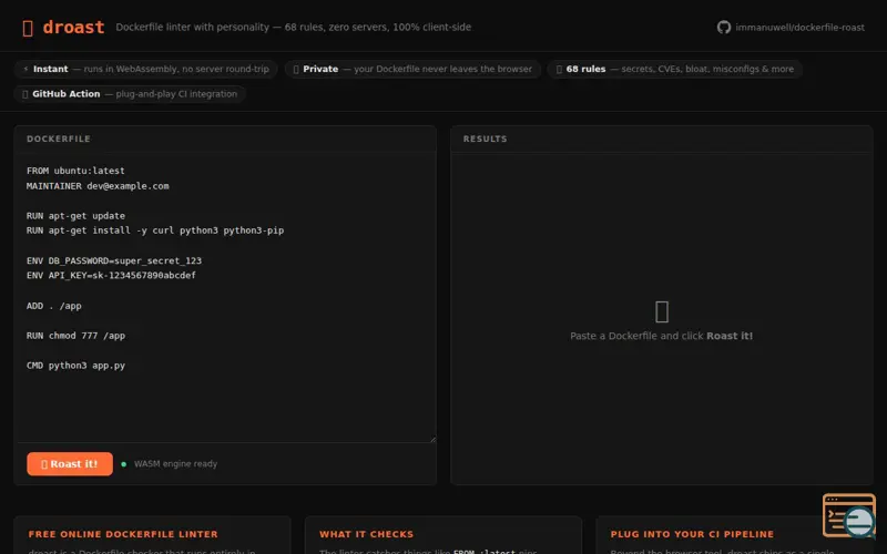Screenshot of Ewry