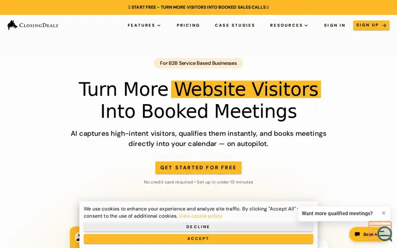 Screenshot of ClosingDealz