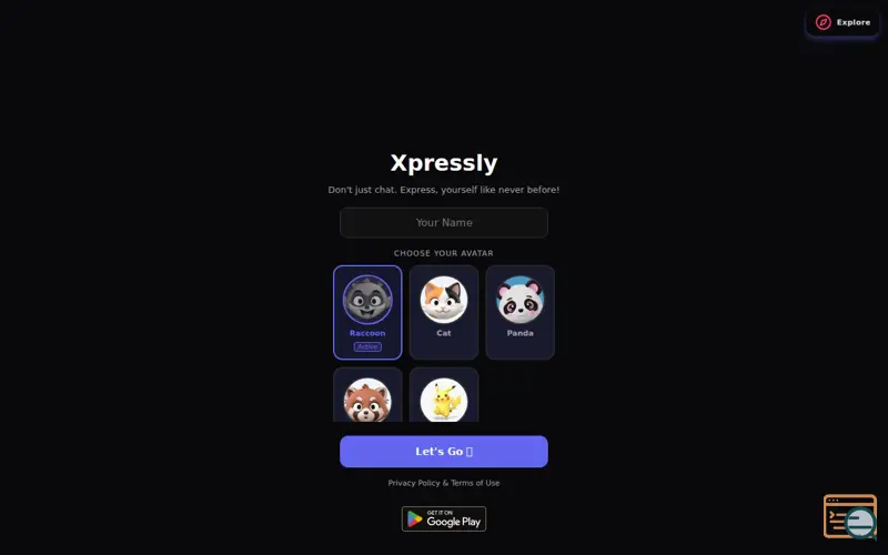 Screenshot of Xpressly