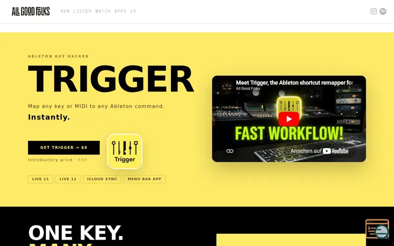 Screenshot of All Good Folks, a launch using Hosts.co.uk