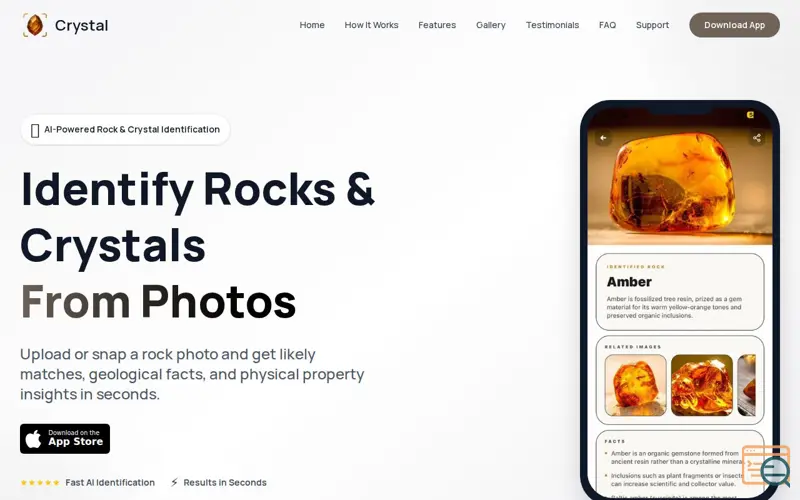 Screenshot of Crystal