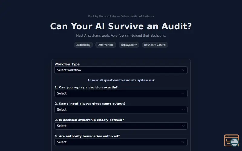 Screenshot of Can Your AI Survive an Audit?