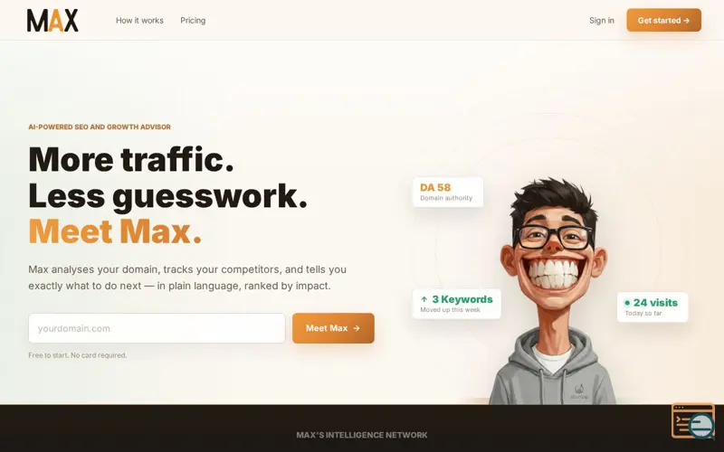 Screenshot of Max Growth