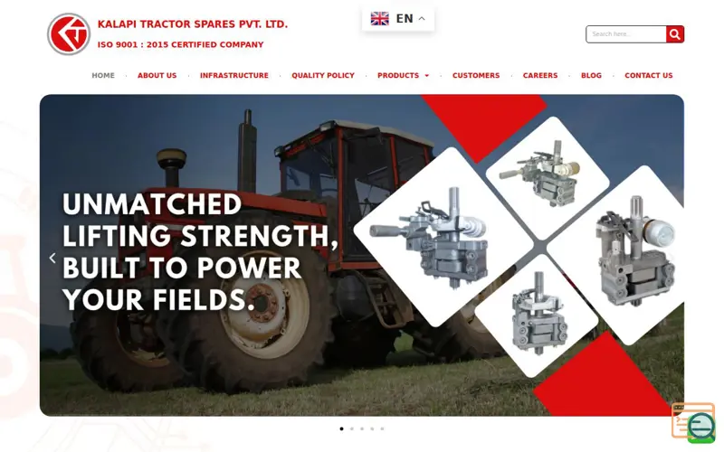 Screenshot of Kalapi Auto
