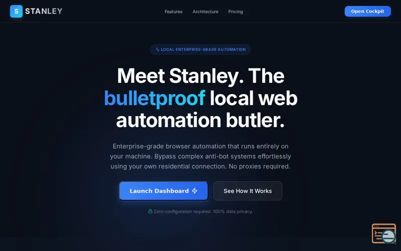 Screenshot of Stanley