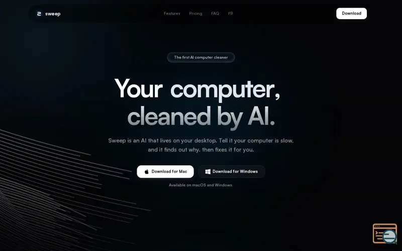 Screenshot of Sweep
